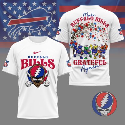 Buffalo Bills | Premium NFL Grateful Dead 3D Shirt