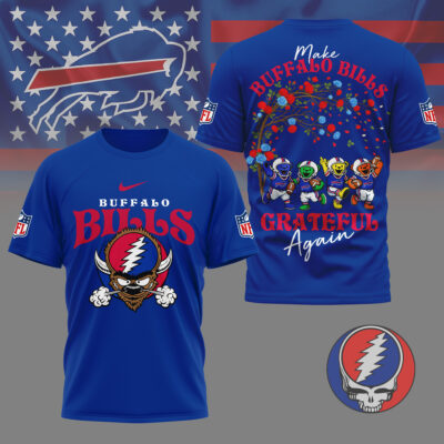 Buffalo Bills | Premium NFL Grateful Dead 3D Shirt