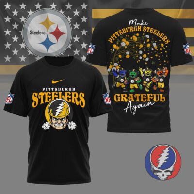 Pittsburgh Steelers | Premium NFL Grateful Dead 3D Shirt