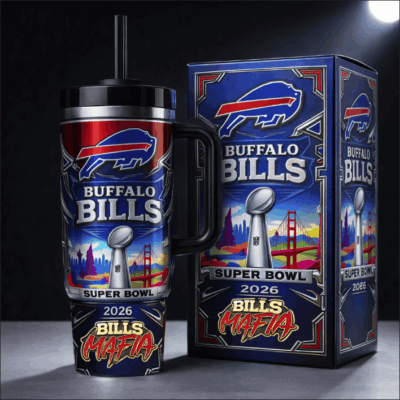 Super Bowl LX - Buffalo Bills | Premium Tumbler 40oz