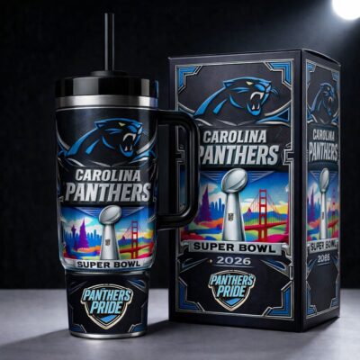 Super Bowl LX - Carolina Panthers | Premium Tumbler 40oz