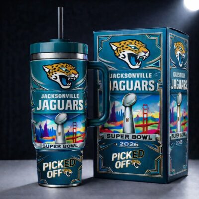 Super Bowl LX - Jacksonville Jaguars | Premium Tumbler 40oz