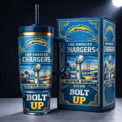 Super Bowl LX - Los Angeles Chargers | Premium Tumbler 40oz