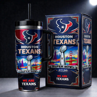 Super Bowl LX - Houston Texans | Premium Tumbler 40oz