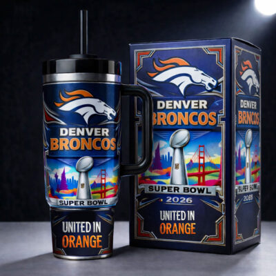Super Bowl LX - Denver Broncos | Premium Tumbler 40oz