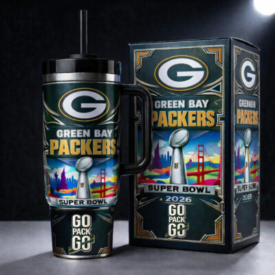 Super Bowl LX - Green Bay Packers | Premium Tumbler 40oz