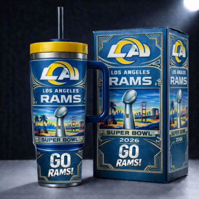 Super Bowl LX - Los Angeles Rams | Premium Tumbler 40oz
