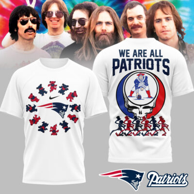 New England Patriots | Premium NFL We Are All Patriots 3D Shirt