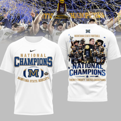 Montana State Bobcats | Premium NCAA 2026 National Champions 3D Shirt