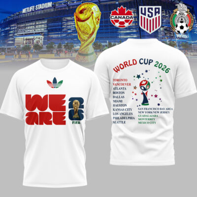 World Cup | Premium FIFA World Cup Kansas City 2026 3D Shirt