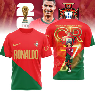 Ronaldo | Premium World Cup 2026 3D Shirt - 2XL