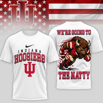 Indiana Hoosiers | Premium NCAA WE’RE GOING TO THE NATTY 3D Shirt