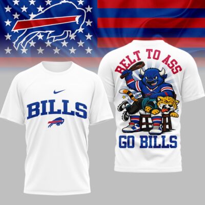 Buffalo Bills | PREMIUM NFL BELT TO ASS 3D SHIRT