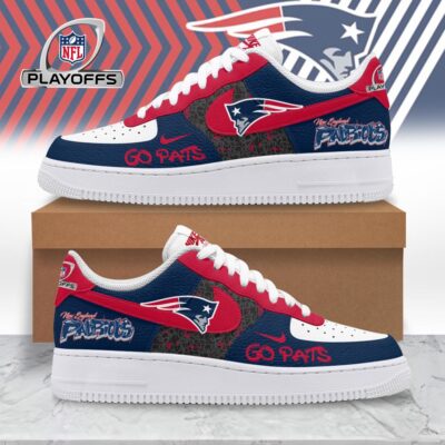 New England Patriots | Premium NFL Playoffs 2025-26 AF1 Shoes