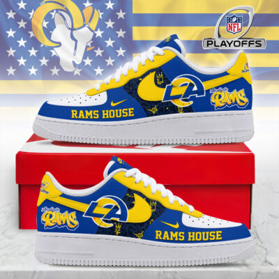 Los Angeles Rams | Premium NFL Playoffs 2025-26 AF1 Shoes