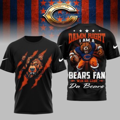 Chicago Bears | Premium NFL Da Bears 3D Shirt