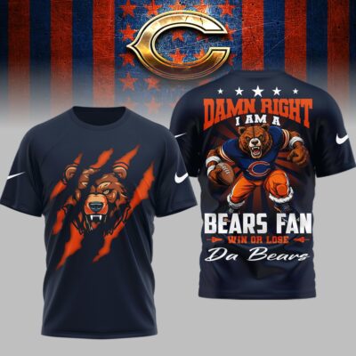 Chicago Bears | Premium NFL Da Bears 3D Shirt