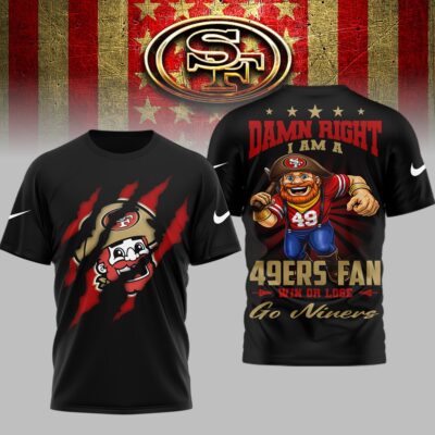 San Francisco 49ers | Premium NFL Go Niners 3D Shirt