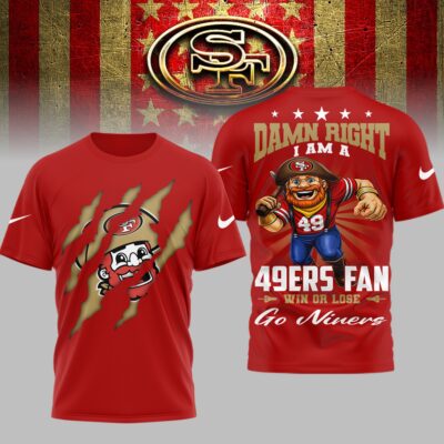 San Francisco 49ers | Premium NFL Go Niners 3D Shirt