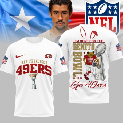 San Francisco 49ers | Premium NFL Benito Bowl 3D Shirt