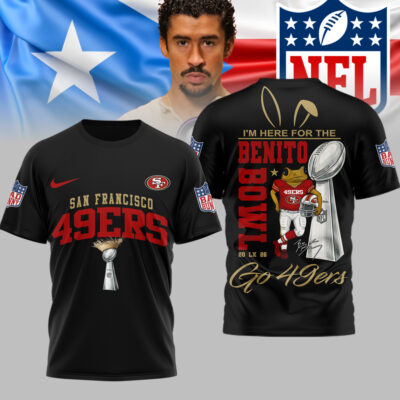 San Francisco 49ers | Premium NFL Benito Bowl 3D Shirt