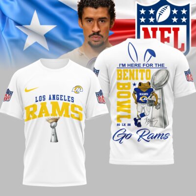 Los Angeles Rams | Premium NFL Benito Bowl 3D Shirt