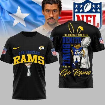 Los Angeles Rams | Premium NFL Benito Bowl 3D Shirt