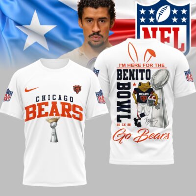 Chicago Bears | Premium NFL Benito Bowl 3D Shirt