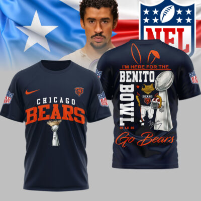 Chicago Bears | Premium NFL Benito Bowl 3D Shirt