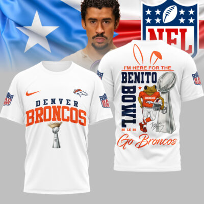 Denver Broncos | Premium NFL Benito Bowl 3D Shirt