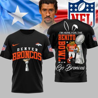 Denver Broncos | Premium NFL Benito Bowl 3D Shirt