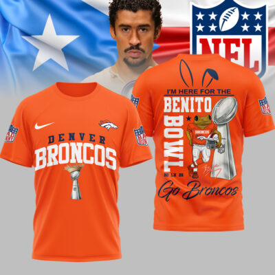 Denver Broncos | Premium NFL Benito Bowl 3D Shirt