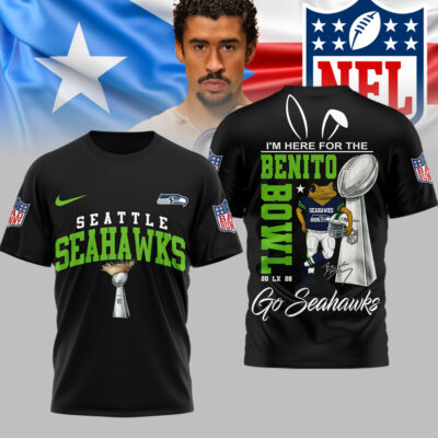 Seattle Seahawks | Premium NFL Benito Bowl 3D Shirt