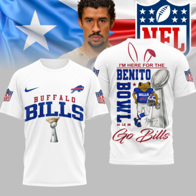 Buffalo Bills | Premium NFL Benito Bowl 3D Shirt