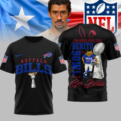 Buffalo Bills | Premium NFL Benito Bowl 3D Shirt