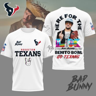 Houston Texans | Premium NFL Benito Bowl 3D Shirt