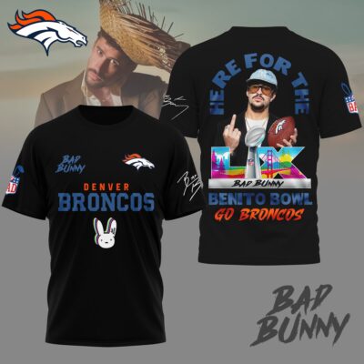 Denver Broncos | Premium NFL Benito Bowl 3D Shirt