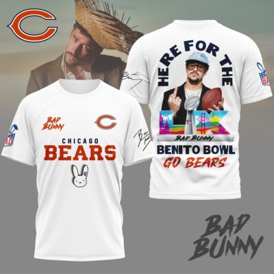 Chicago Bears | Premium NFL Benito Bowl 3D Shirt