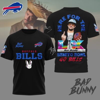 Buffalo Bills | Premium NFL Benito Bowl 3D Shirt