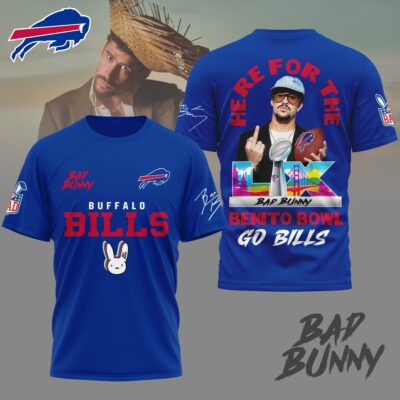 Buffalo Bills | Premium NFL Benito Bowl 3D Shirt