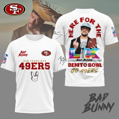 San Francisco 49ers | Premium NFL Benito Bowl 3D Shirt