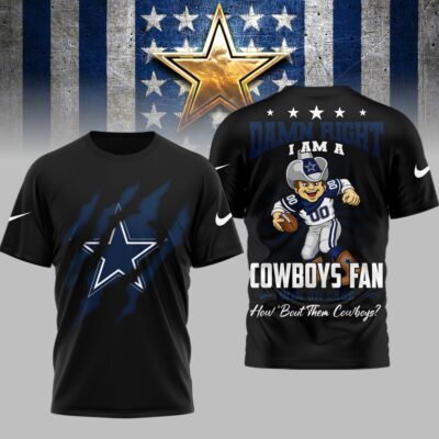 Dallas Cowboys | Premium NFL Go Cowboys 3D Shirt