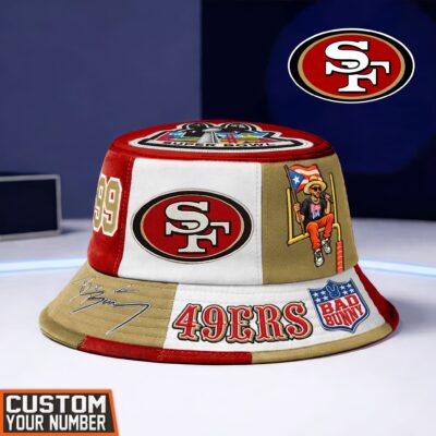 San Francisco 49ers | Premium Bad Bunny x Super Bowl 2026 Bucket Hat - S