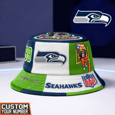 Seattle Seahawks | Premium Bad Bunny x Super Bowl 2026 Bucket Hat