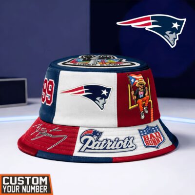 New England Patriots | Premium Bad Bunny x Super Bowl 2026 Bucket Hat