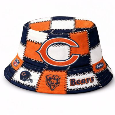Alternative view of Chicago Bears | Premium NFL Pride Bucket Hat