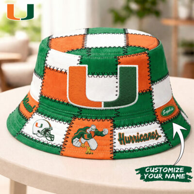 Miami Hurricanes | Premium NCAA Pride Bucket Hat