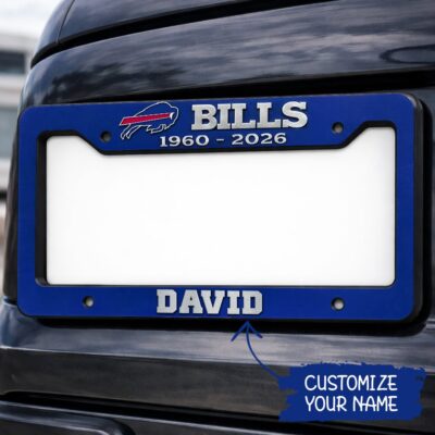 Buffalo Bills | Premium NFL Pride License Plate Frame - 16.5 x31cm