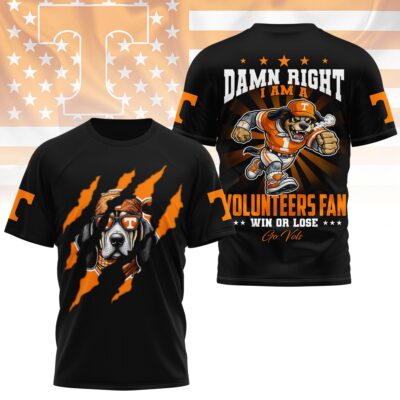 Tennessee Volunteers | Premium NCAA Forever Fan 3D Shirt