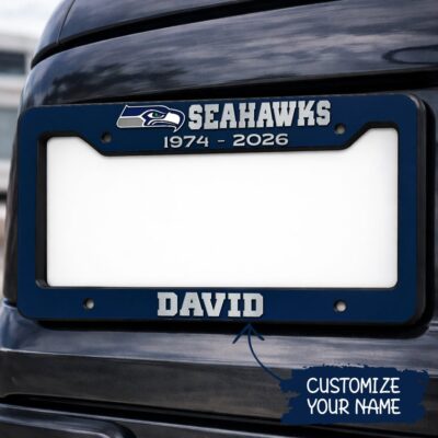 Seattle Seahawks | Premium NFL Pride License Plate Frame